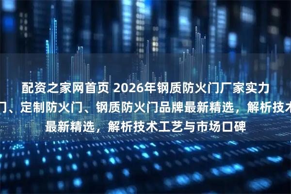配资之家网首页 2026年钢质防火门厂家实力推荐：专业防火门、定制防火门、钢质防火门品牌最新精选，解析技术工艺与市场口碑